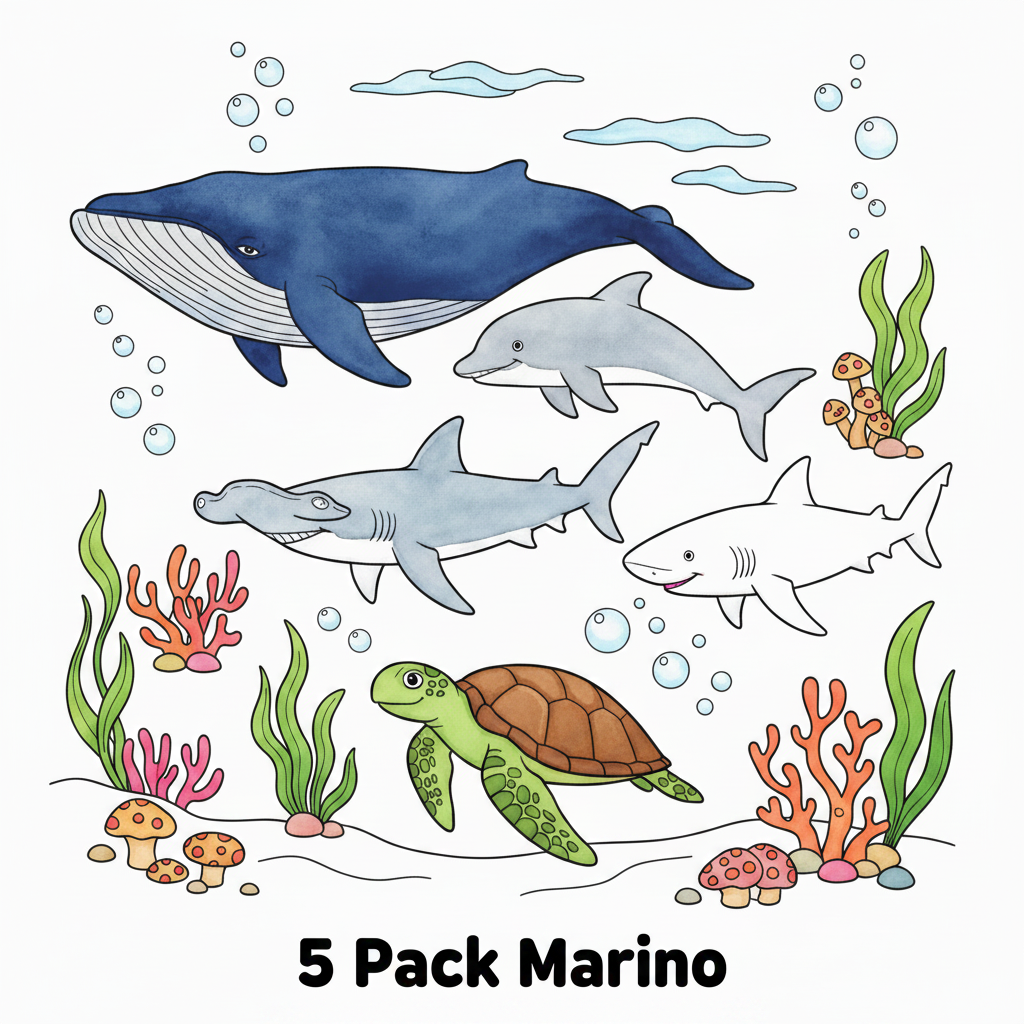 5 Pack Marino - A color
