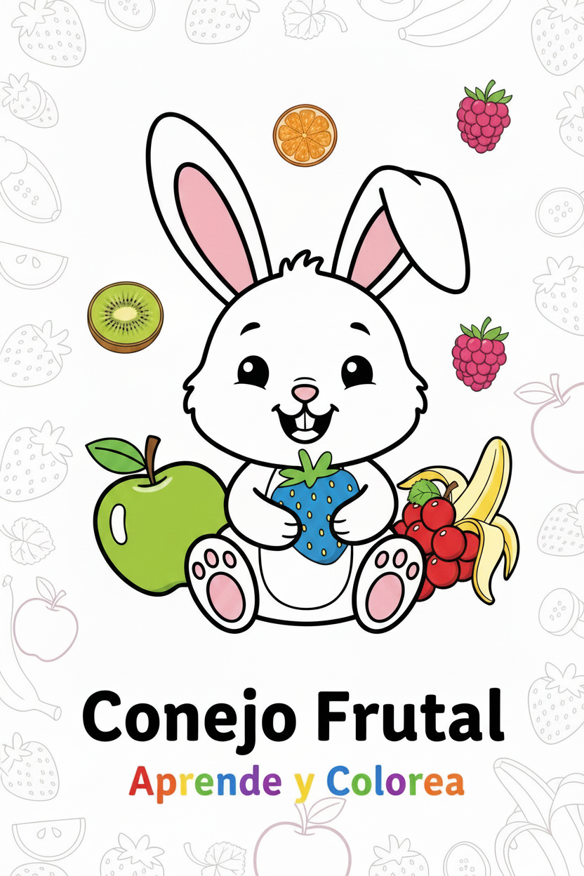 Conejo Frutal 6 Pack A - Colores especiales