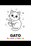 Gato para Colorear