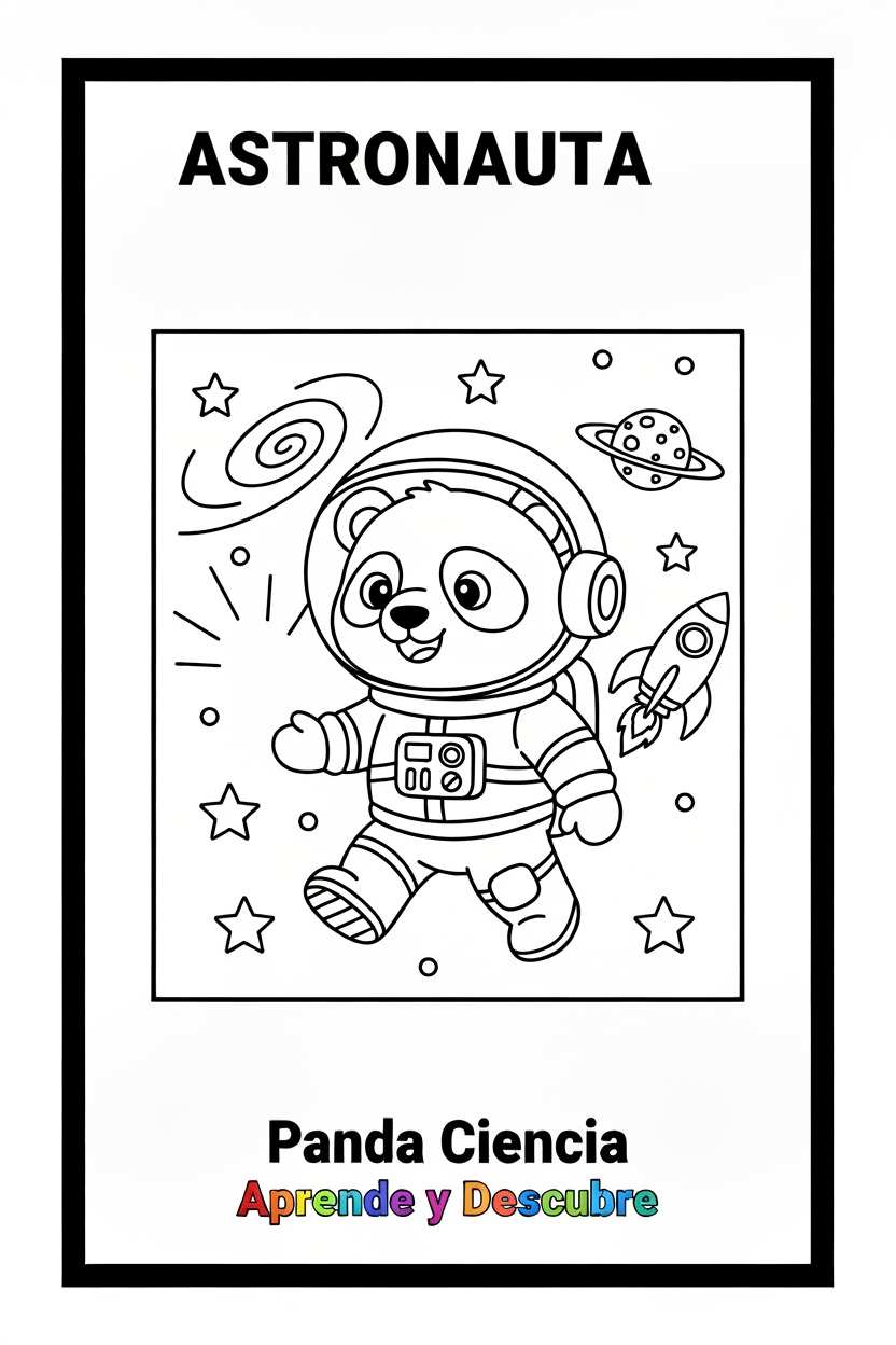 Panda ASTRONAUTA