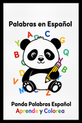 Panda Palabras Español - A color