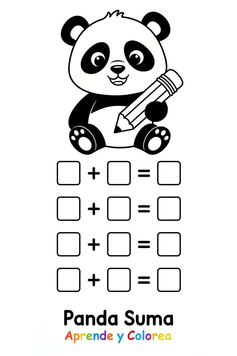 Panda Suma - 5 filas