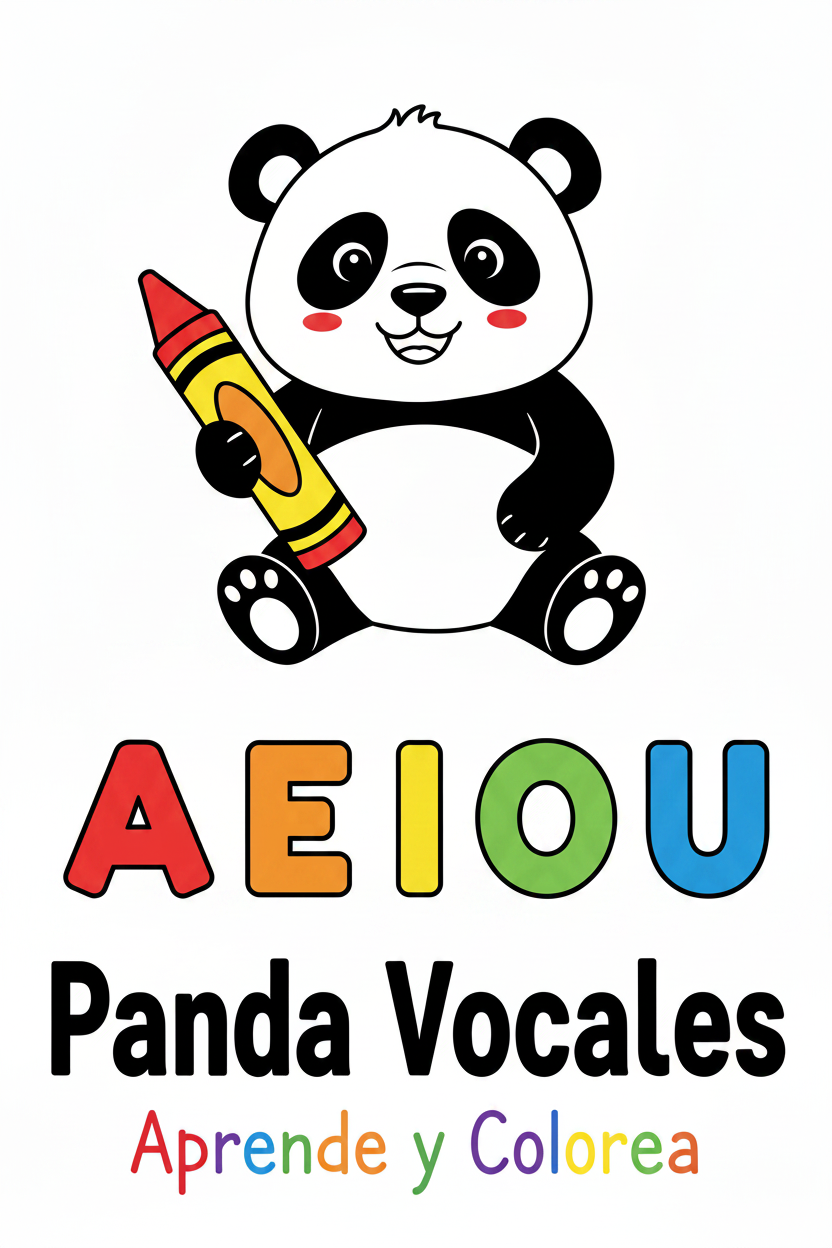 Panda Vocales - A color