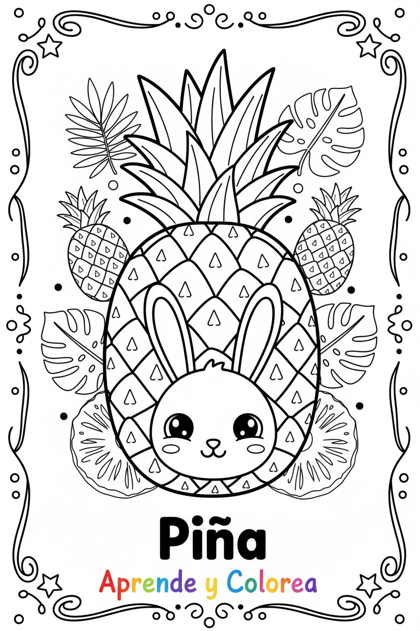 Piña con conejo